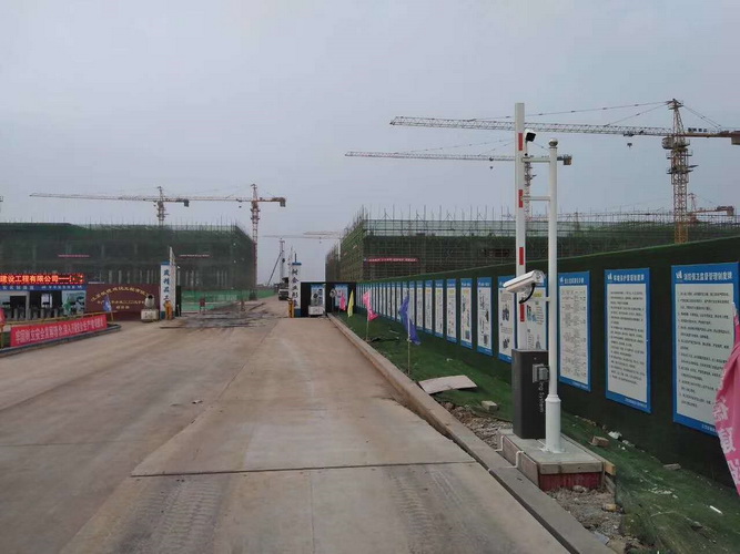 簡陽無人值守安裝現場